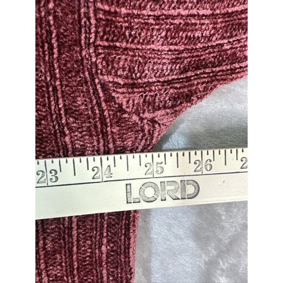 Women’s August Silk Knits Turtle Neck Sweater Catharine Lover Red Size Medium - Picture 10 of 14